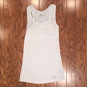 White Under Armour tank